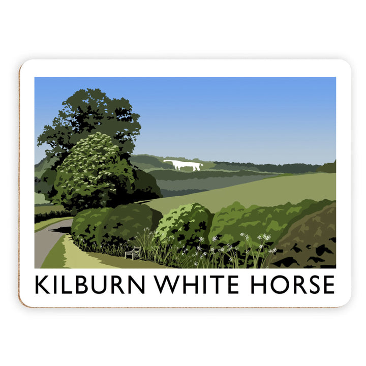 The Kilburn White Horse, Yorkshire Placemat
