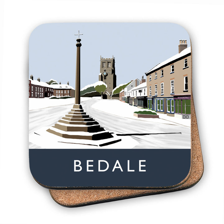 Bedale, Yorkshire MDF Coaster