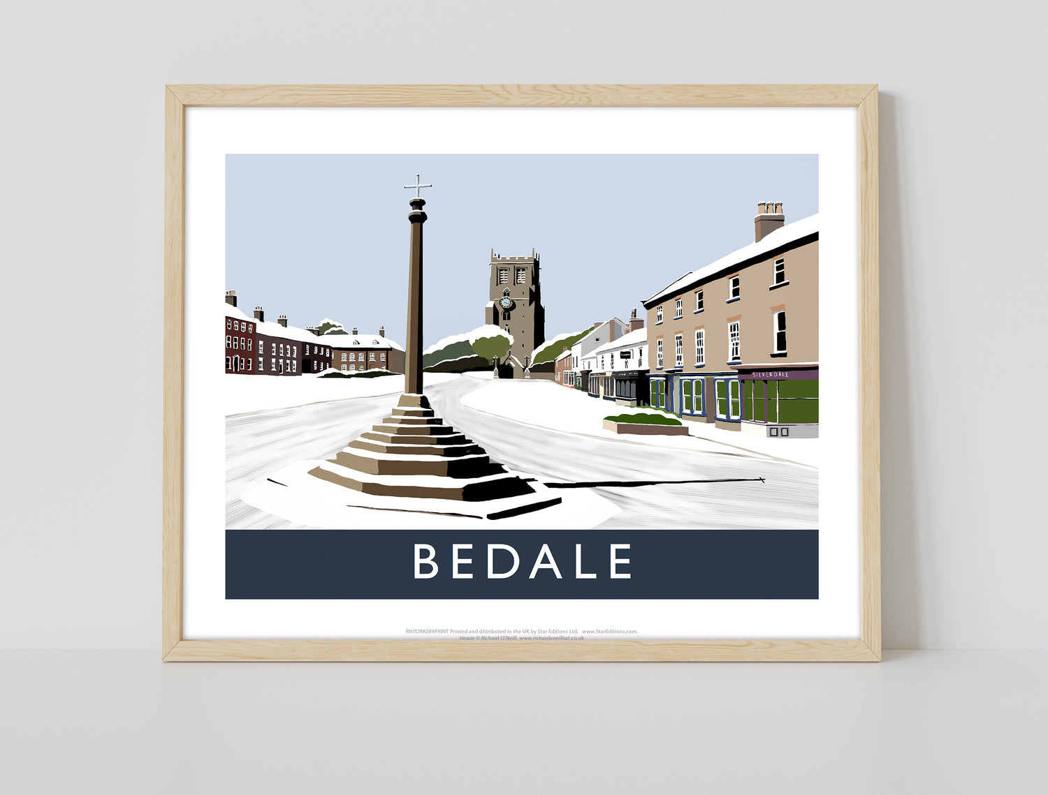 Bedale, Yorkshire - Art Print