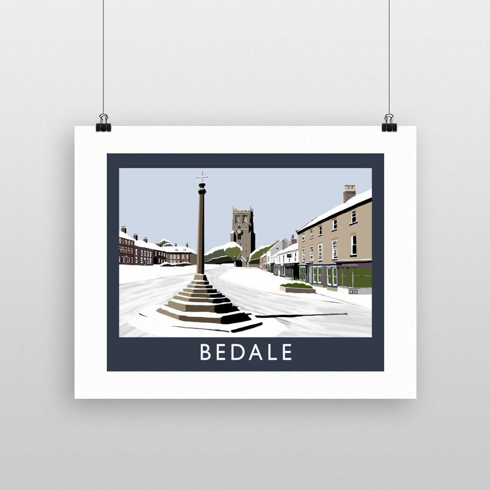 Bedale, Yorkshire - Art Print