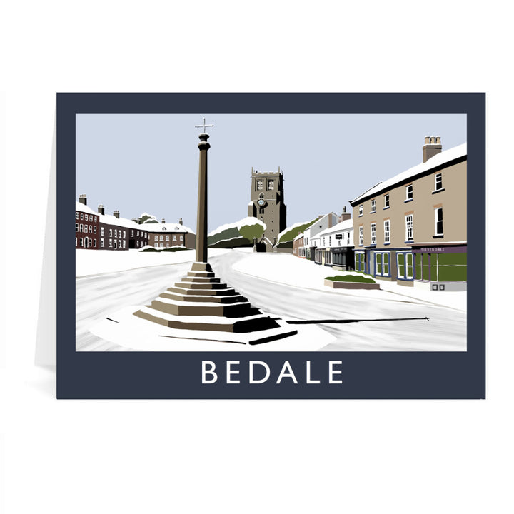Bedale, Yorkshire Greeting Card 7x5