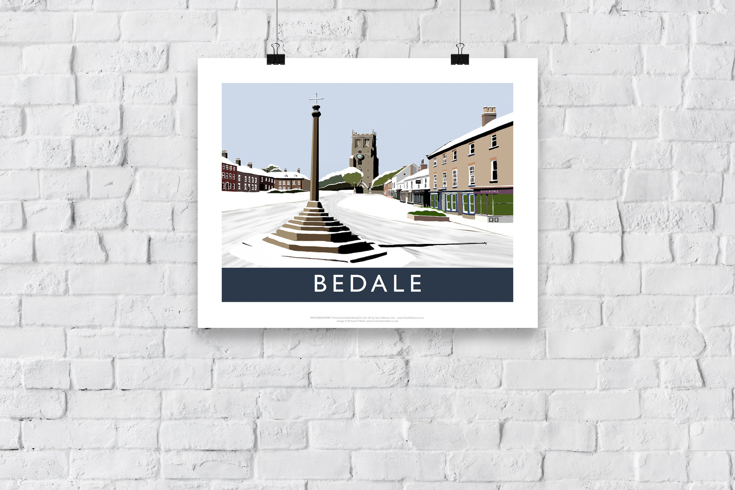 Bedale, Yorkshire - Art Print