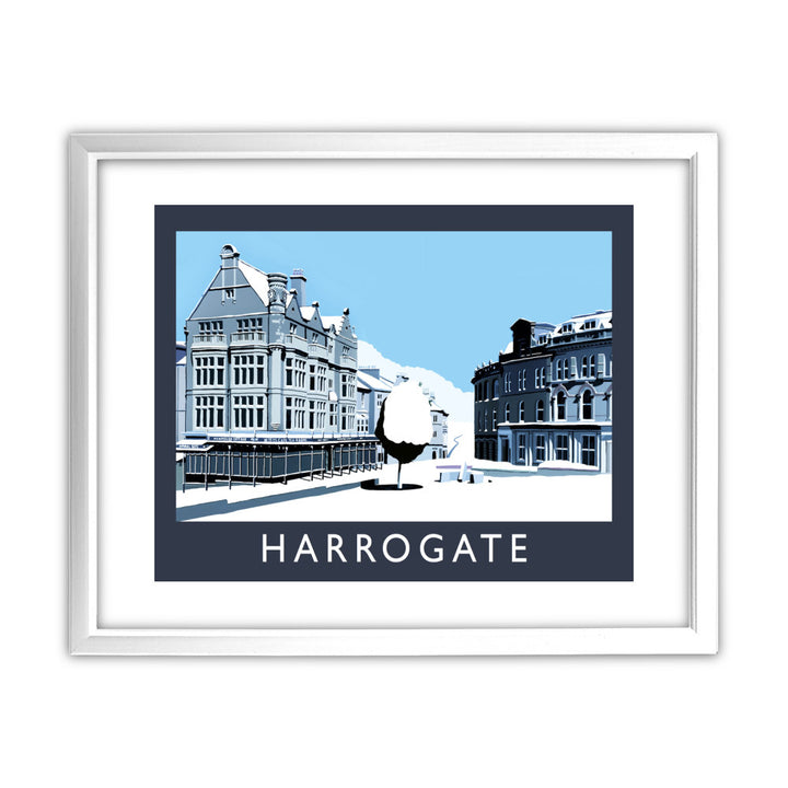 Harrogate, Yorkshire 11x14 Framed Print (White)