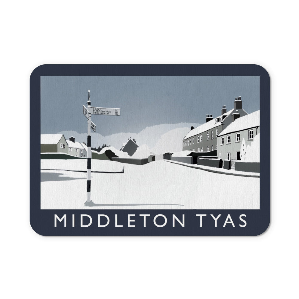 Middleton Tyas, Yorkshire Mouse Mat