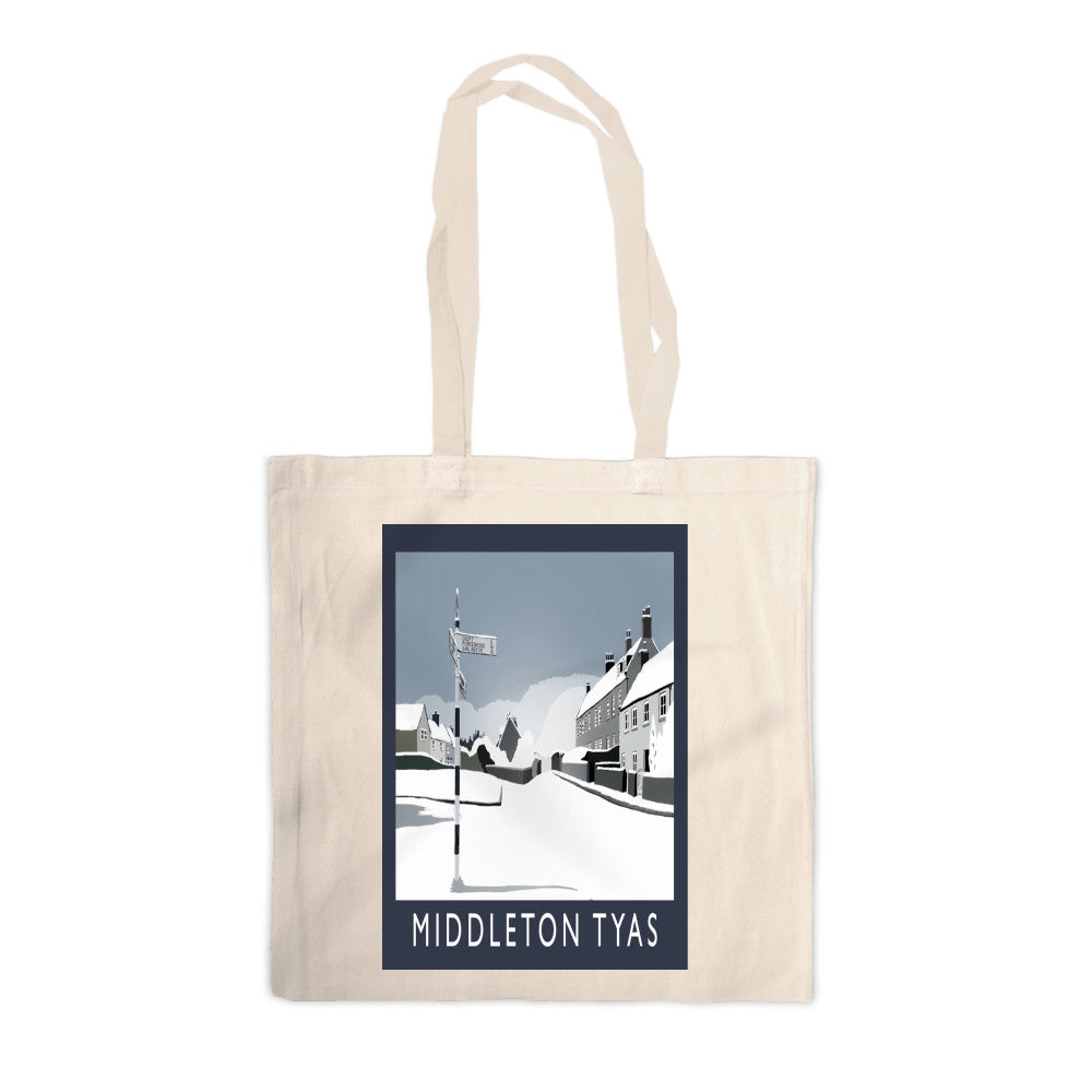 Middleton Tyas, Yorkshire Canvas Tote Bag