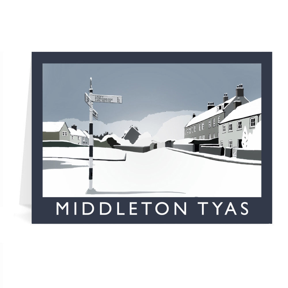 Middleton Tyas, Yorkshire Greeting Card 7x5