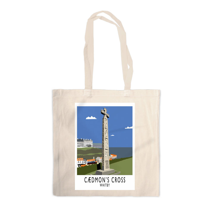 Caedmon's Cross, Whitby, Yorkshire Canvas Tote Bag