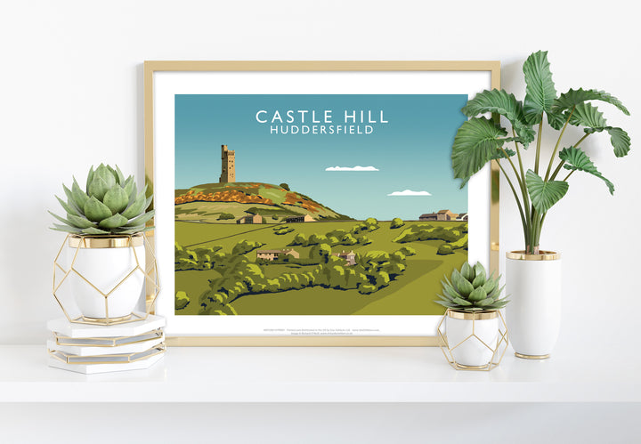 Castle Hill, Huddersfield - Art Print