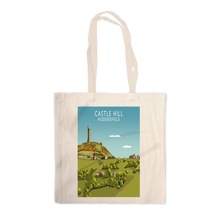 Castle Hill, Huddersfield Canvas Tote Bag