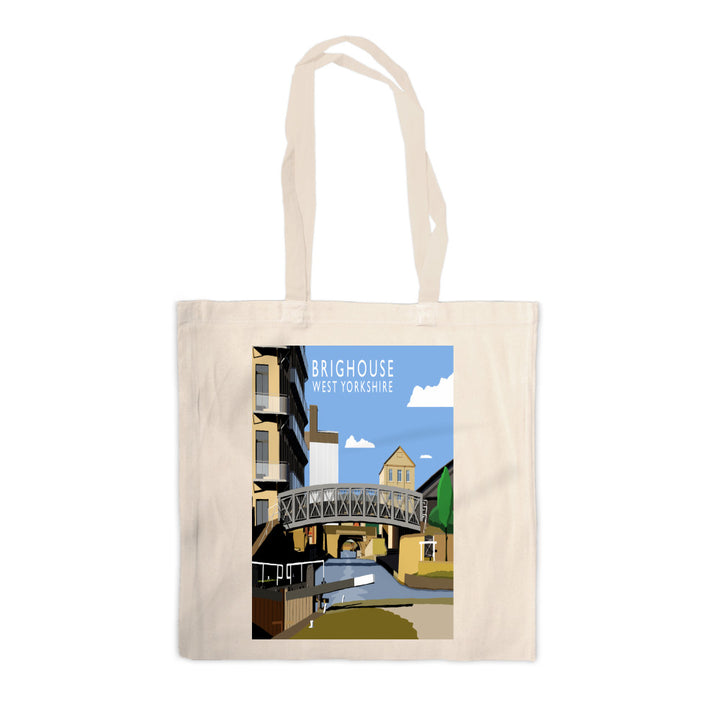 Brighouse, West Yorkshire Canvas Tote Bag