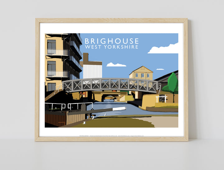 Brighouse, West Yorkshire - Art Print