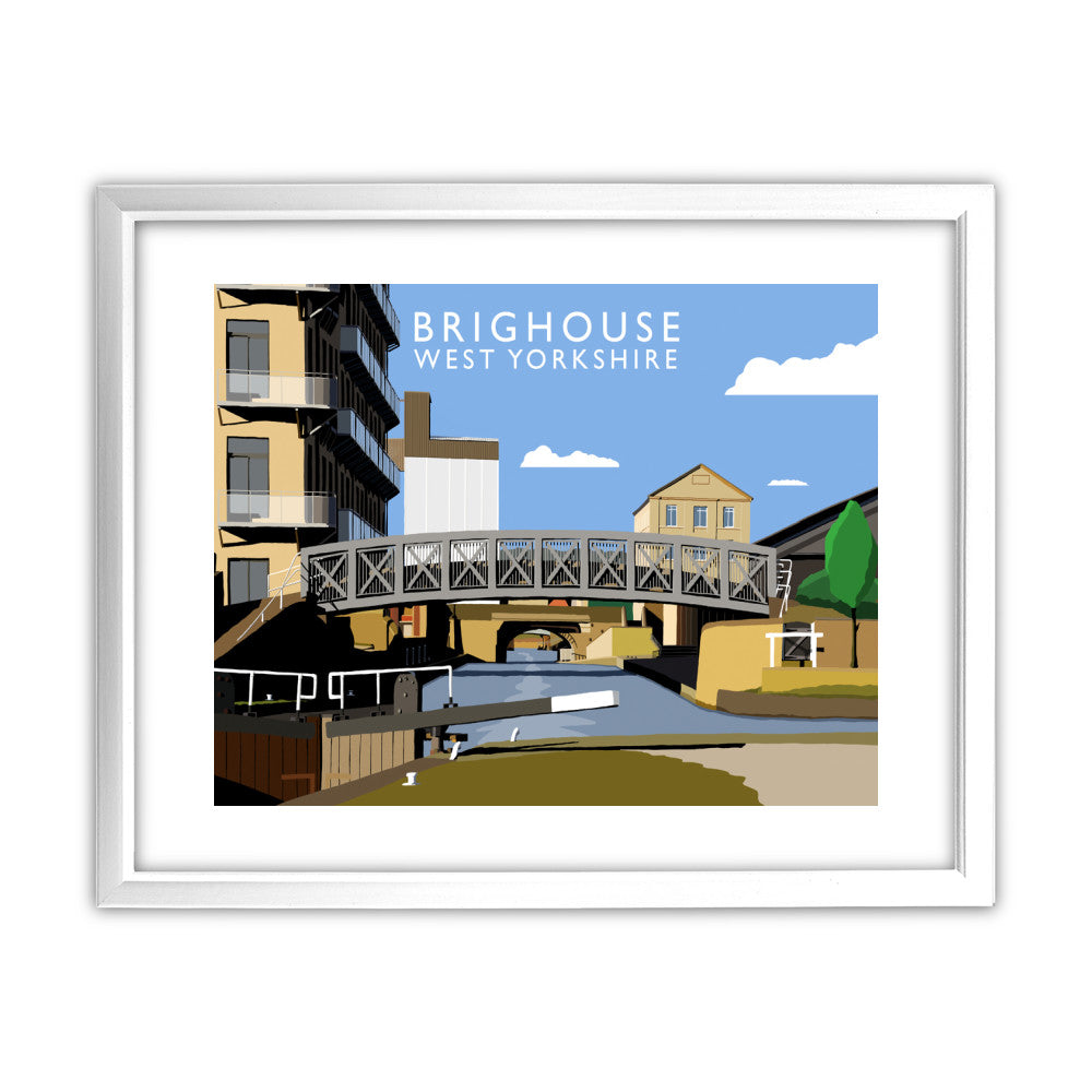 Brighouse, West Yorkshire - Art Print
