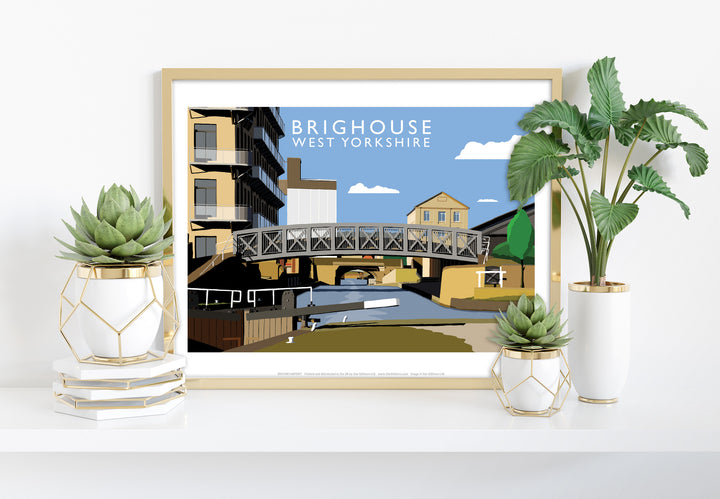 Brighouse, West Yorkshire - Art Print