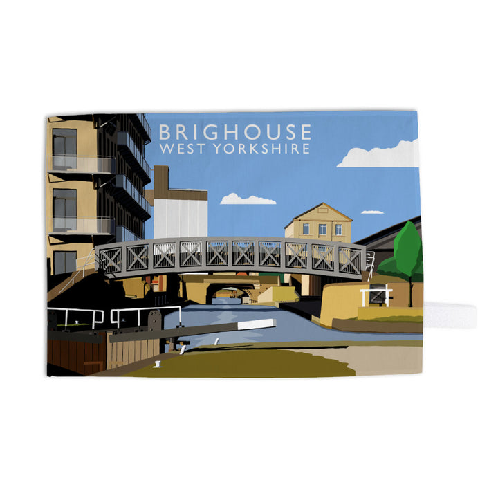 Brighouse, West Yorkshire Tea Towel