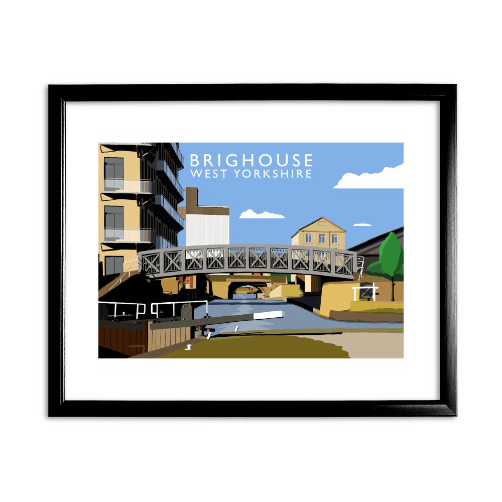 Brighouse, West Yorkshire - Art Print