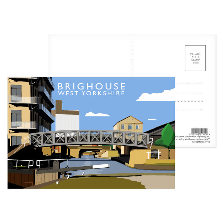 Brighouse, West Yorkshire Postcard Pack