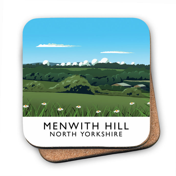 Menwith Hill, North Yorkshire MDF Coaster