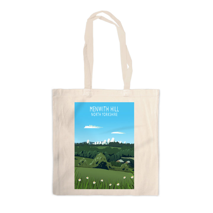 Menwith Hill, North Yorkshire Canvas Tote Bag