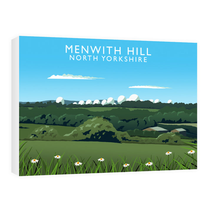 Menwith Hill, North Yorkshire 60cm x 80cm Canvas