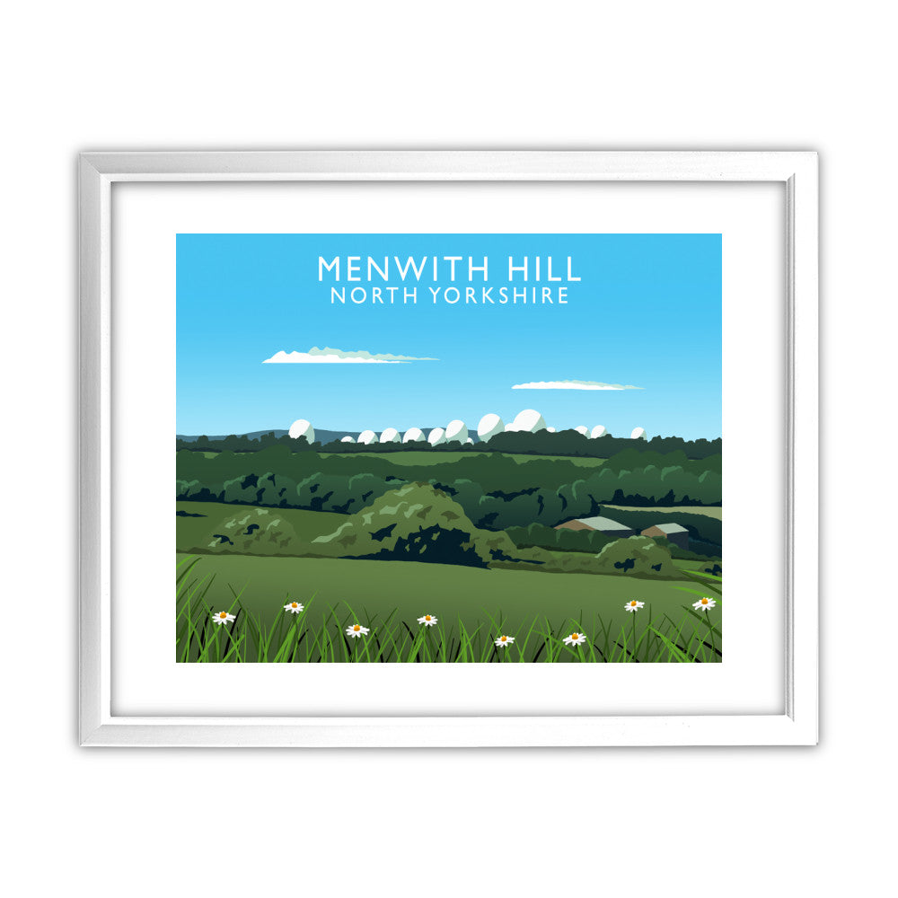 Menwith Hill, North Yorkshire - Art Print