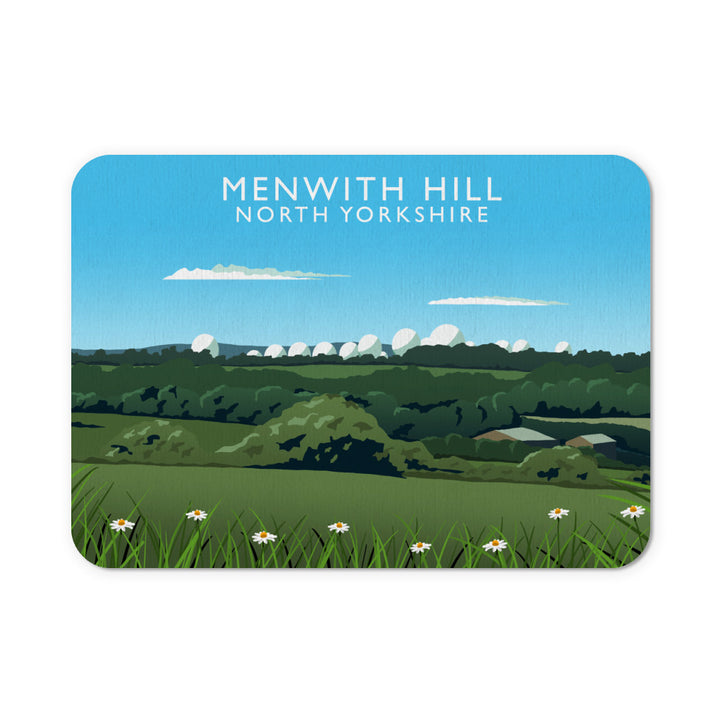 Menwith Hill, North Yorkshire Mouse Mat