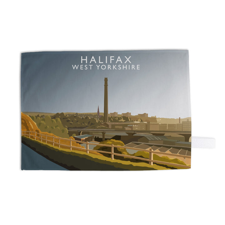 Halifax, West Yorkshire Tea Towel