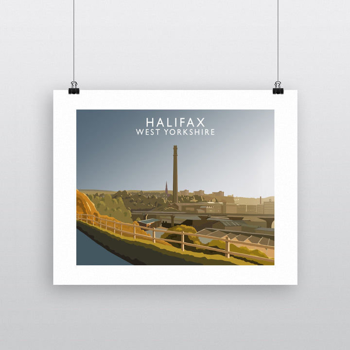 Halifax, West Yorkshire 90x120cm Fine Art Print
