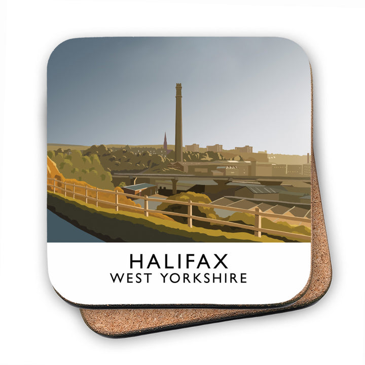 Halifax, West Yorkshire MDF Coaster