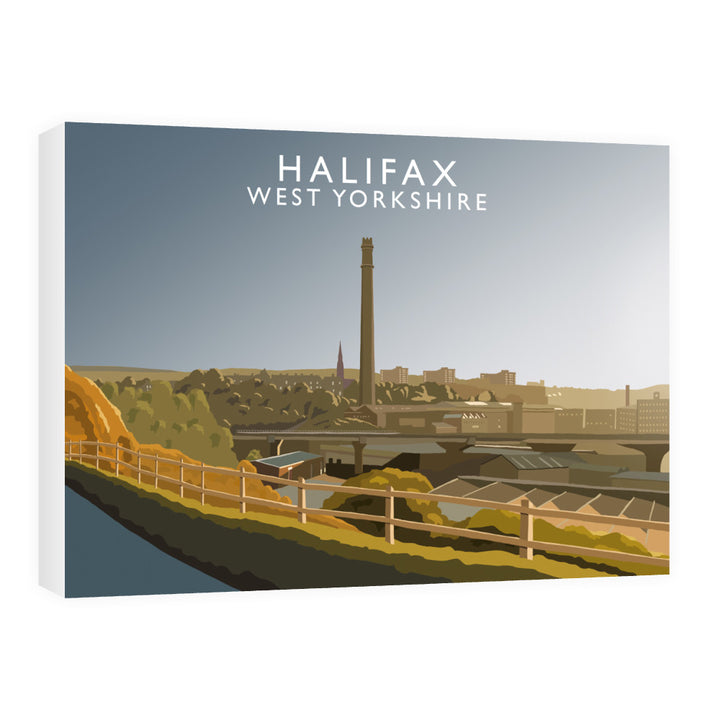 Halifax, West Yorkshire 60cm x 80cm Canvas