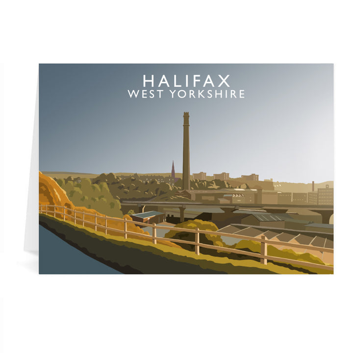 Halifax, West Yorkshire Greeting Card 7x5