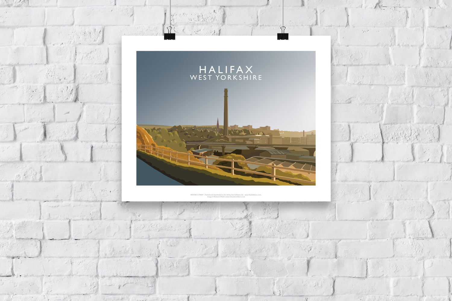 Halifax, West Yorkshire - Art Print