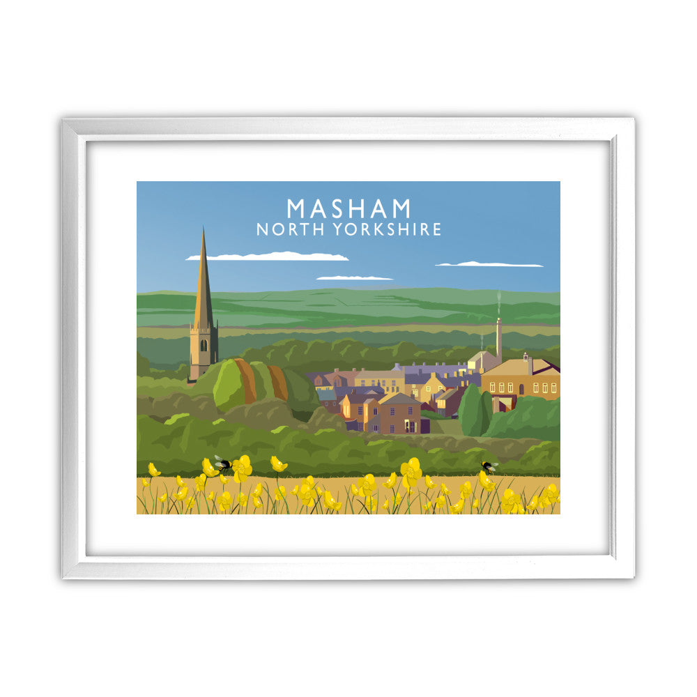 Masham, North Yorkshire - Art Print