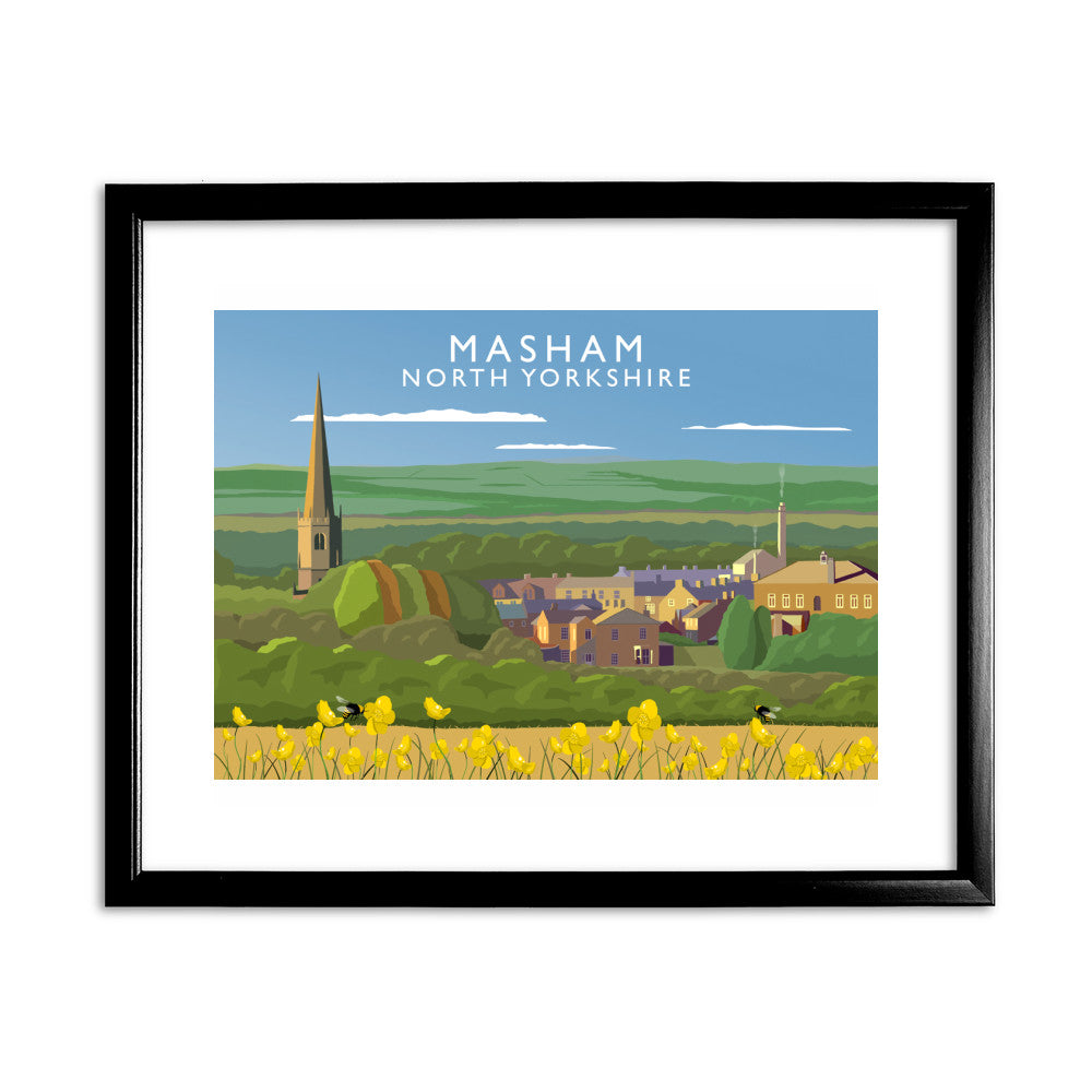 Masham, North Yorkshire - Art Print