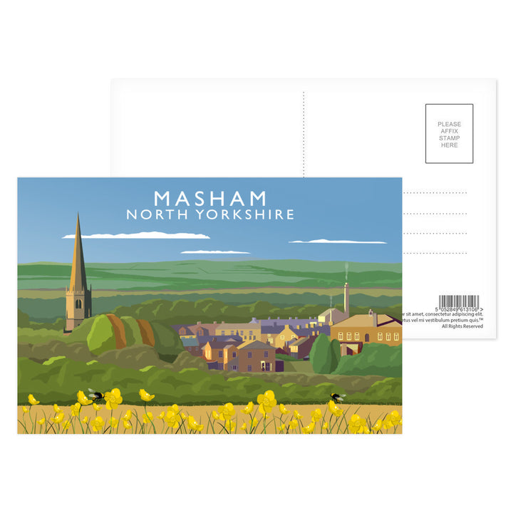 Masham, North Yorkshire Postcard Pack