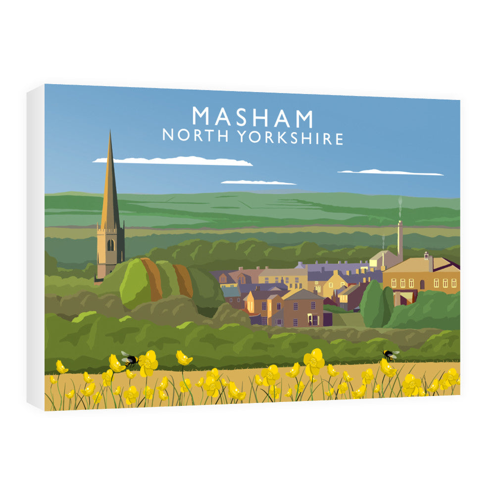 Masham, North Yorkshire 60cm x 80cm Canvas
