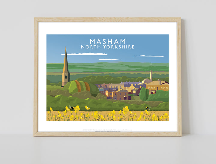 Masham, North Yorkshire - Art Print