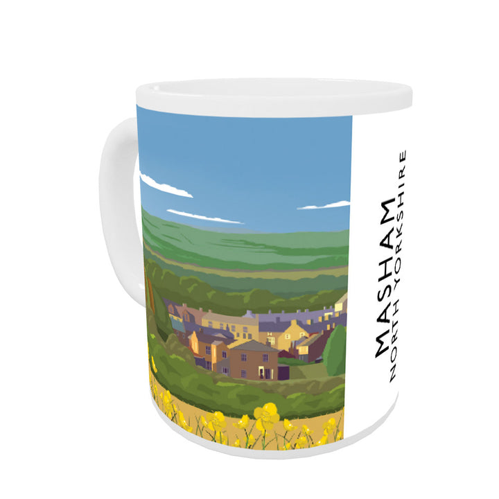 Masham, North Yorkshire Coloured Insert Mug