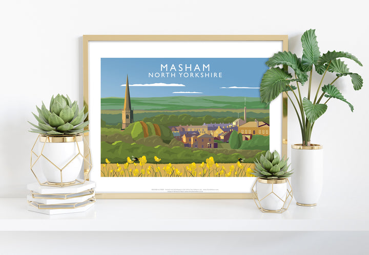 Masham, North Yorkshire - Art Print