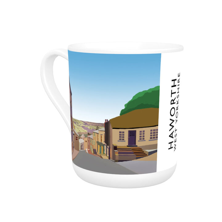 Haworth, West Yorkshire Bone China Mug