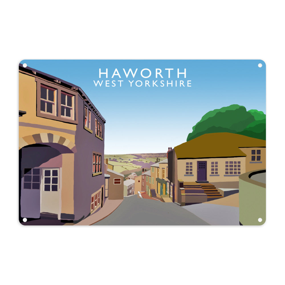 Haworth, West Yorkshire Metal Sign