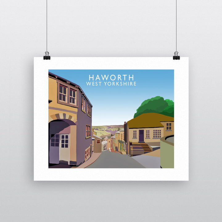 Haworth, West Yorkshire 90x120cm Fine Art Print