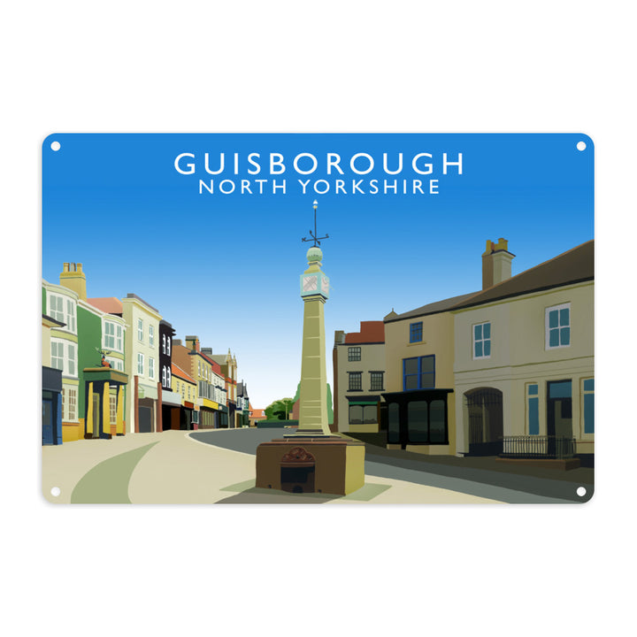 Guisborough, North Yorkshire Metal Sign