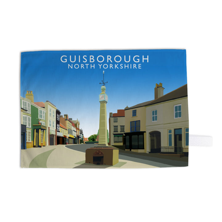 Guisborough, North Yorkshire Tea Towel