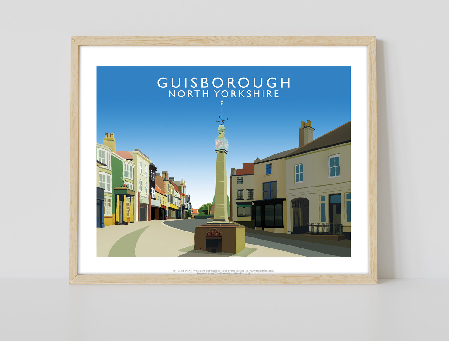 Guisborough, North Yorkshire - Art Print