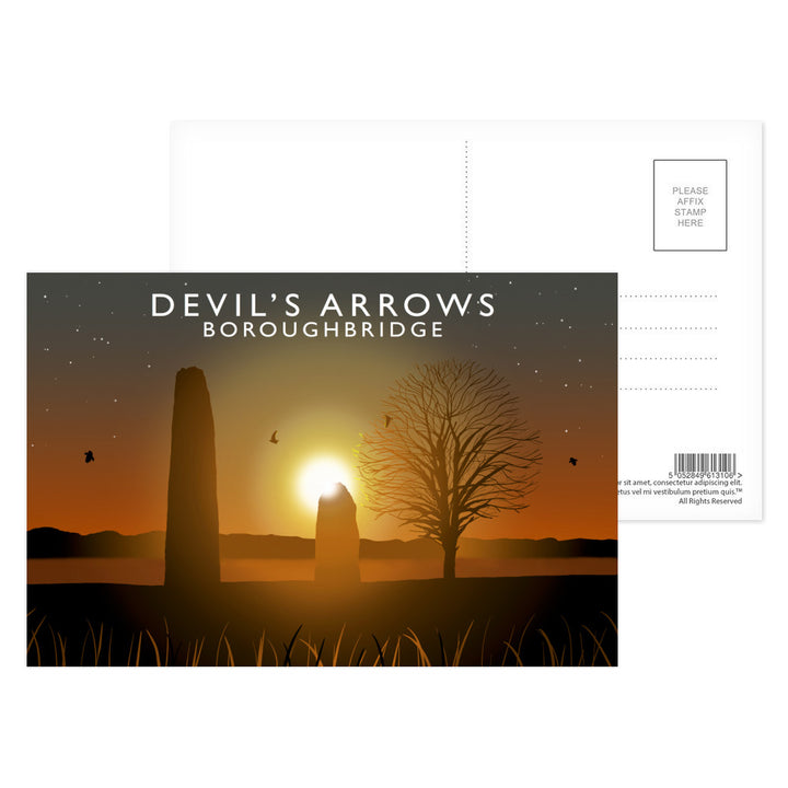 Devil's Arrows, Boroughbridge Postcard Pack