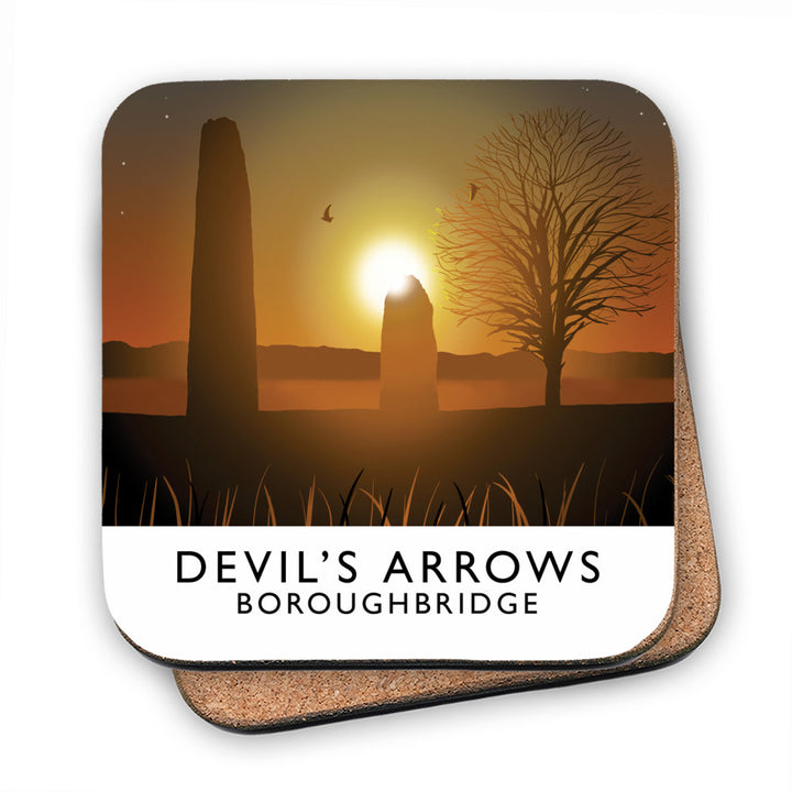 Devil's Arrows, Boroughbridge MDF Coaster