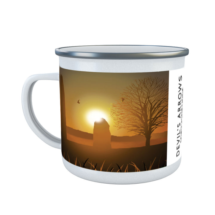 Devil's Arrows, Boroughbridge Enamel Mug