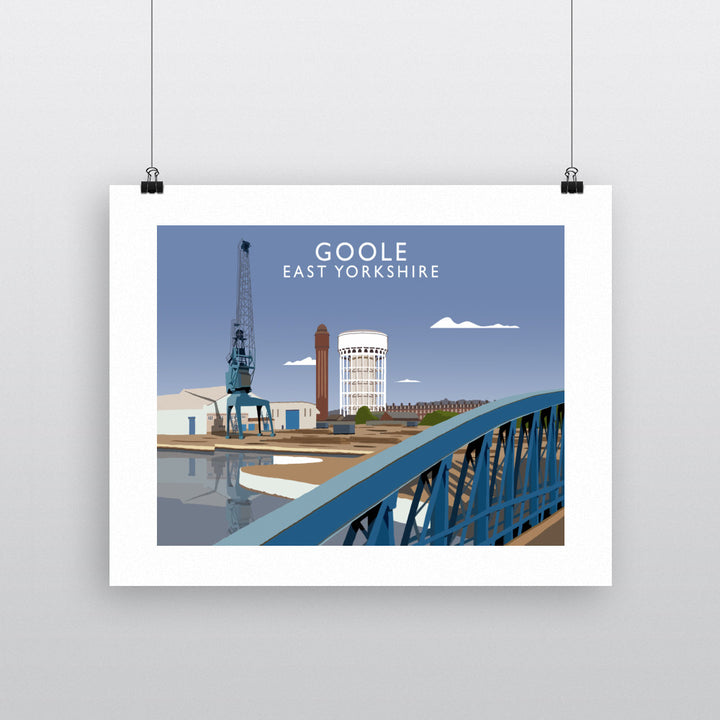 Goole, East Yorkshire 90x120cm Fine Art Print
