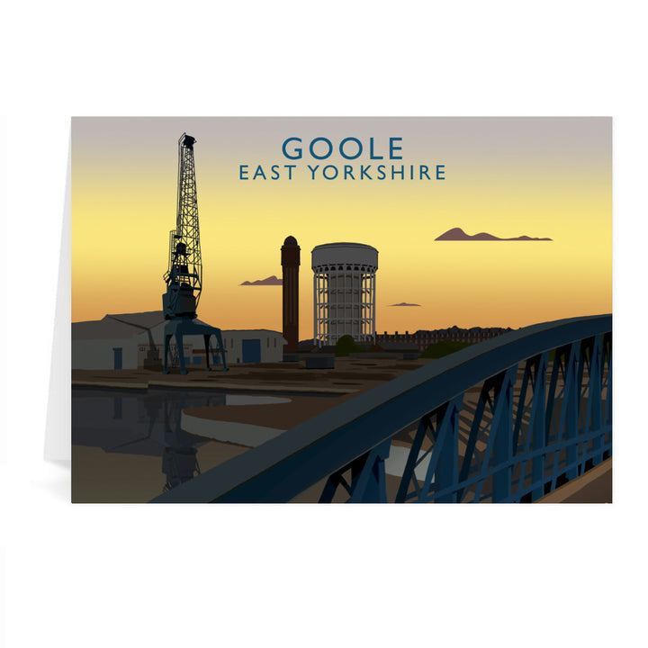 Goole, East Yorkshire Greeting Card 7x5