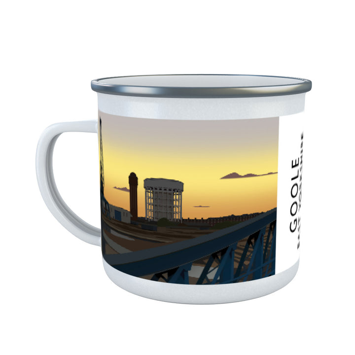 Goole, East Yorkshire Enamel Mug